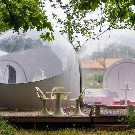 L Ost In Sensations -hebergements Insolites Et De Luxe Sauna Piscine Foret Деревянный коттедж *