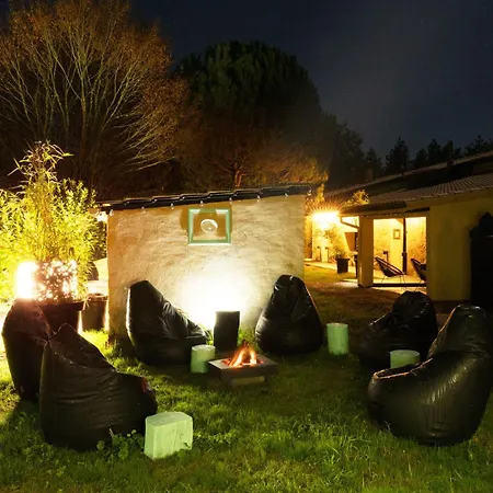 Lodge L Ost In Sensations -hébergements Insolites Et De Luxe Sauna Piscine Forêt Marcenais
