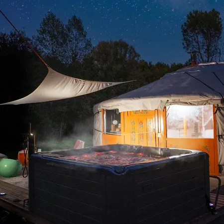 Chata L Ost In Sensations -hebergements Insolites Et De Luxe Sauna Piscine Foret Marcenais
